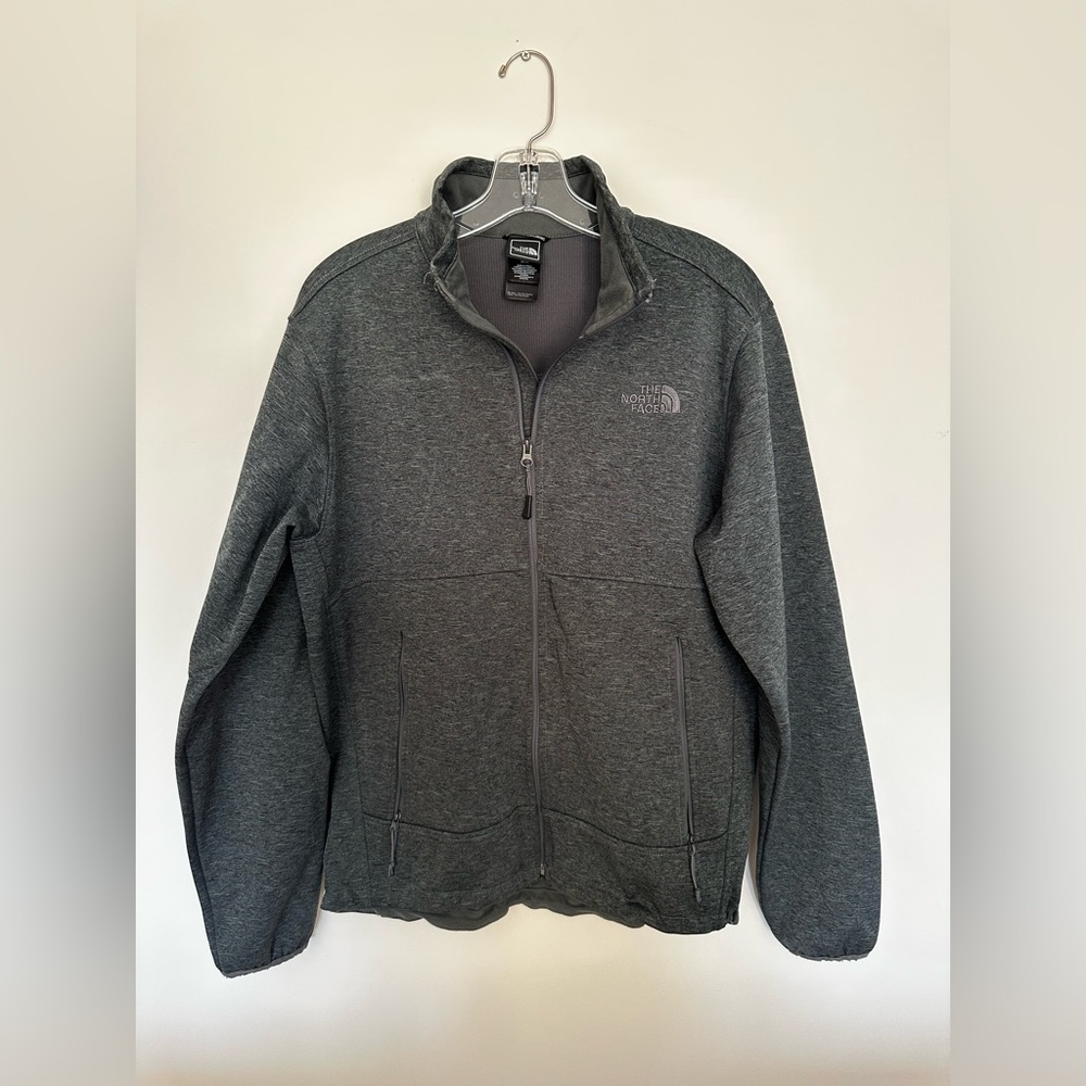 North Face Men’s Lightweight Jacket Grey Heather Medium